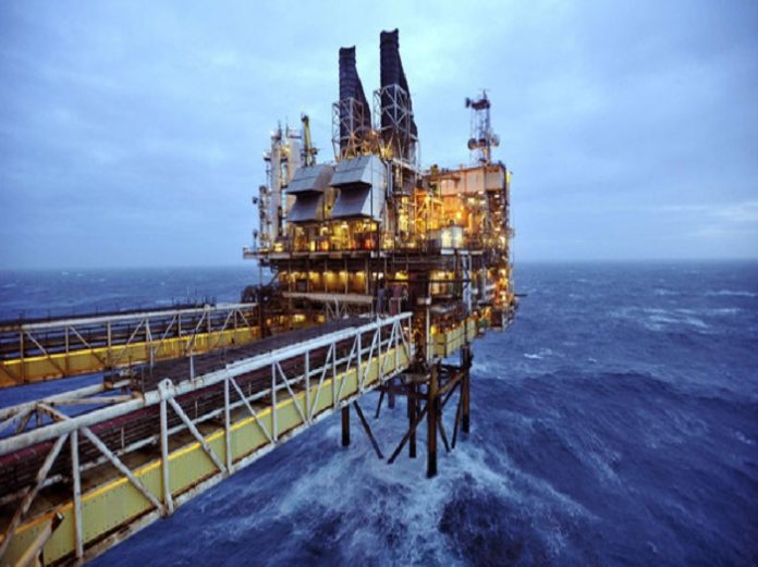 File photo of a section of the BP Eastern Trough Area Project oil platform in the North Sea