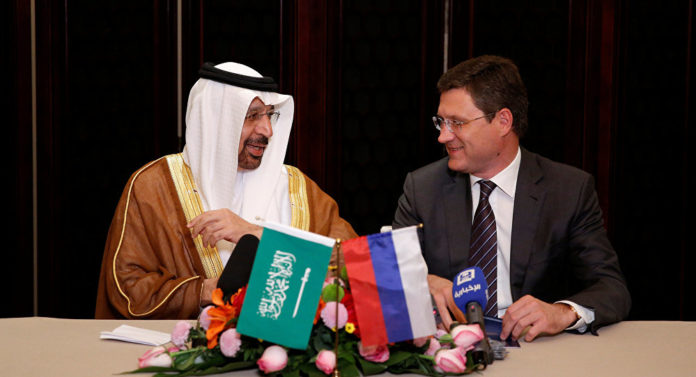 وزيرا الطاقة الروسى والسعودى