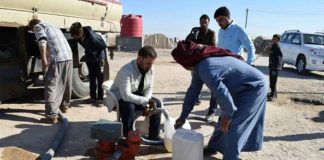 توزيع النفط الأبيض في ديالي