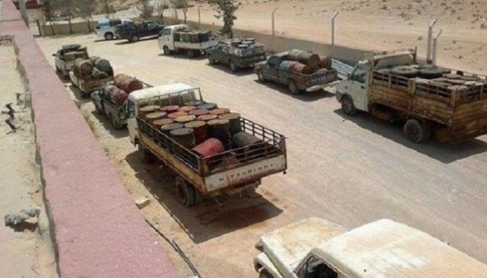 تهريب الوقود في جنوب ليبيا