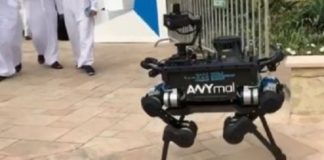«روبوت حيواتي» يظهر في القمة العالمية للحكومات بالإمارات