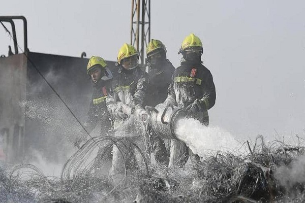 انفجار مصنع كيماويات في الصين