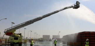 تنفيذ فرضية تسريب فى شركة الغاز الأهلية بمحافظة الطائف