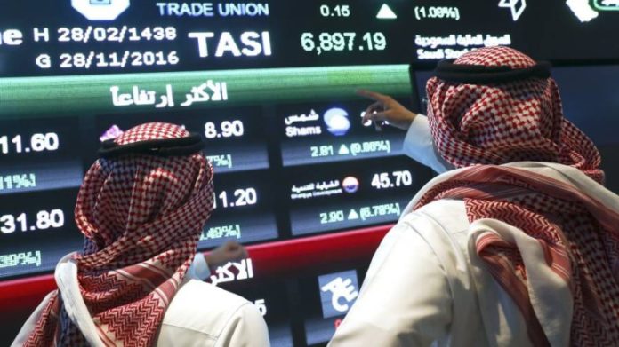 Inside The Saudi Stock Exchange As Saudi Stocks Gain